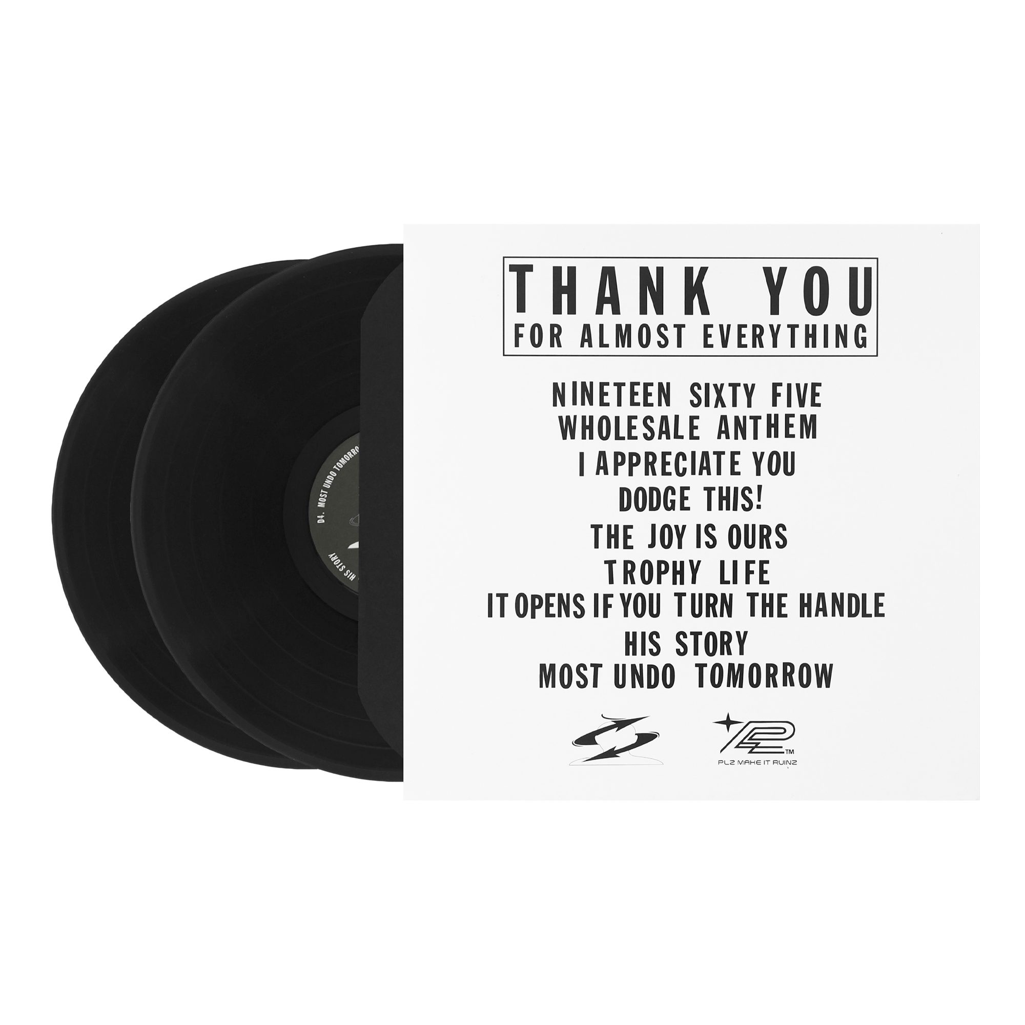 Headache - Thank You For Almost Everything 12" Vinyl - PLZ Make It Ruins