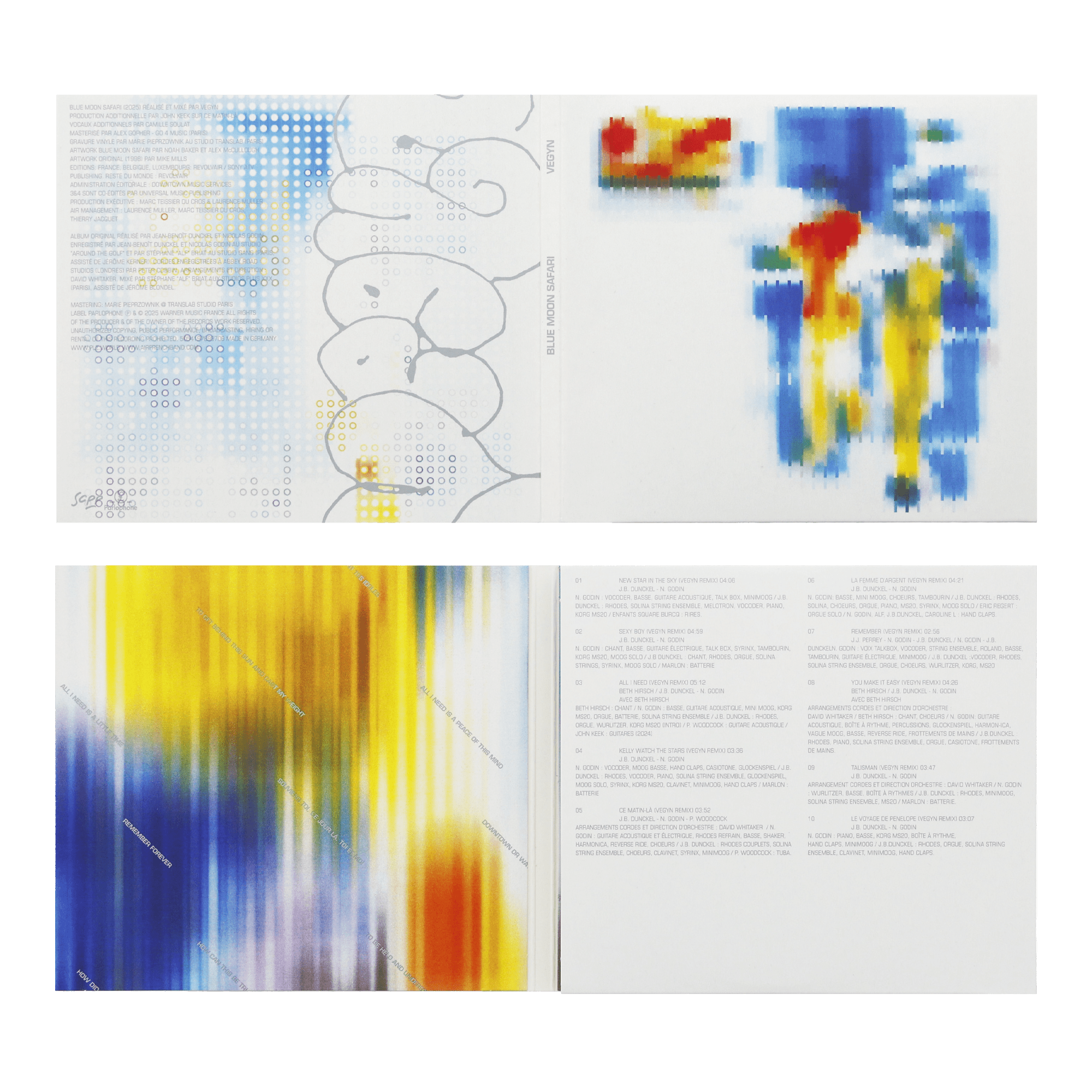VEGYN x AIR - Blue Moon Safari CD (Pre - Order) - PLZ Make It Ruins