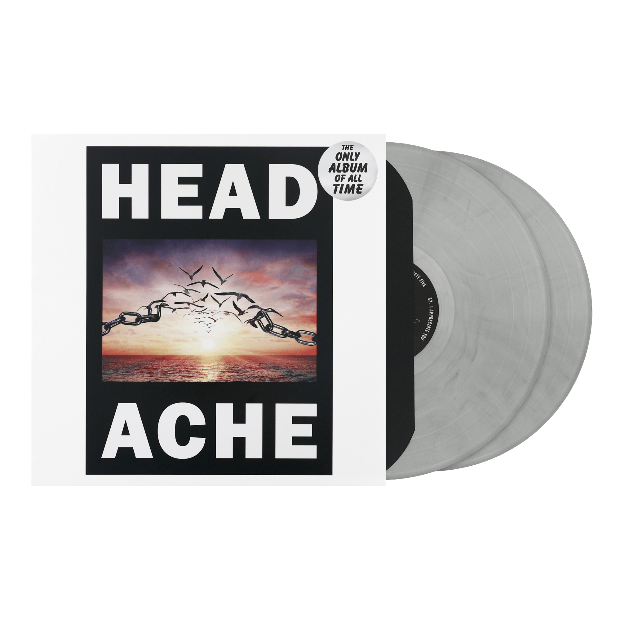 Headache - Thank You For Almost Everything 12" Vinyl (Silver Limited Edition)