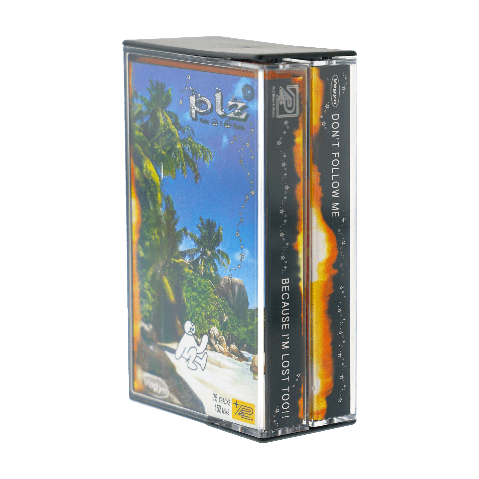 Vegyn - Don't Follow Me Cause I'm Lost Too! Cassette - PLZ Make It Ruins