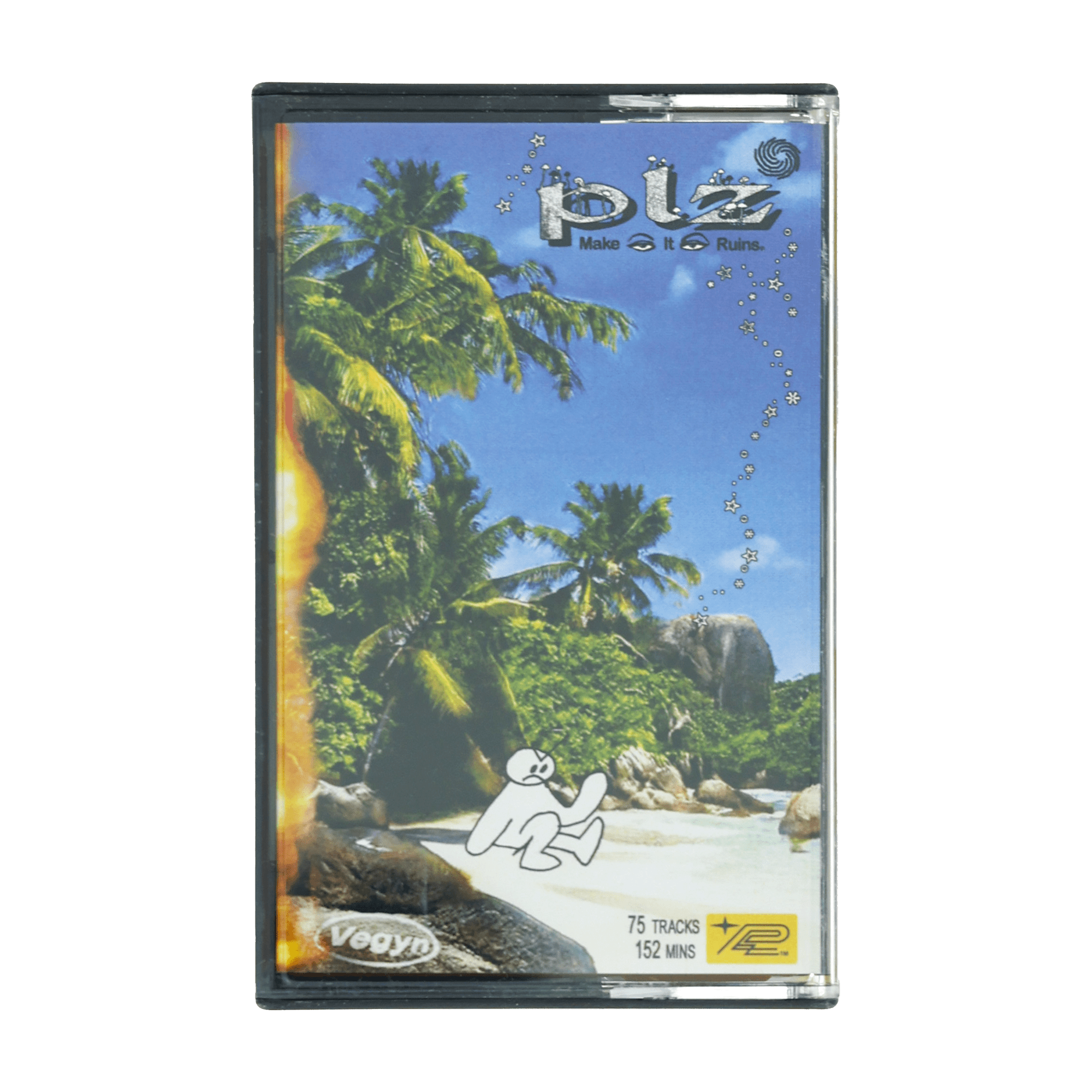 Vegyn - Don't Follow Me Cause I'm Lost Too! Cassette - PLZ Make It Ruins