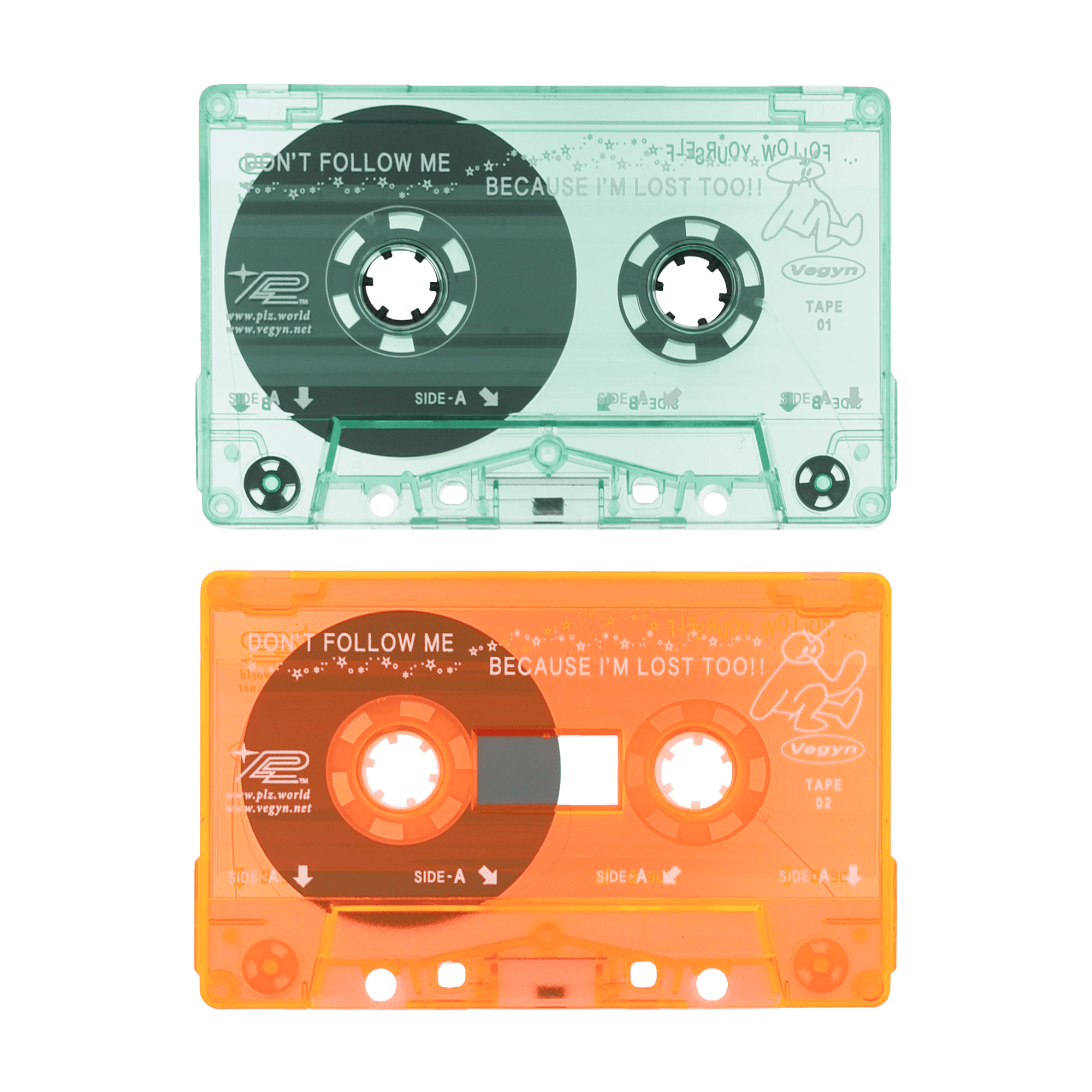 Vegyn - Don't Follow Me Cause I'm Lost Too! Cassette - PLZ Make It Ruins