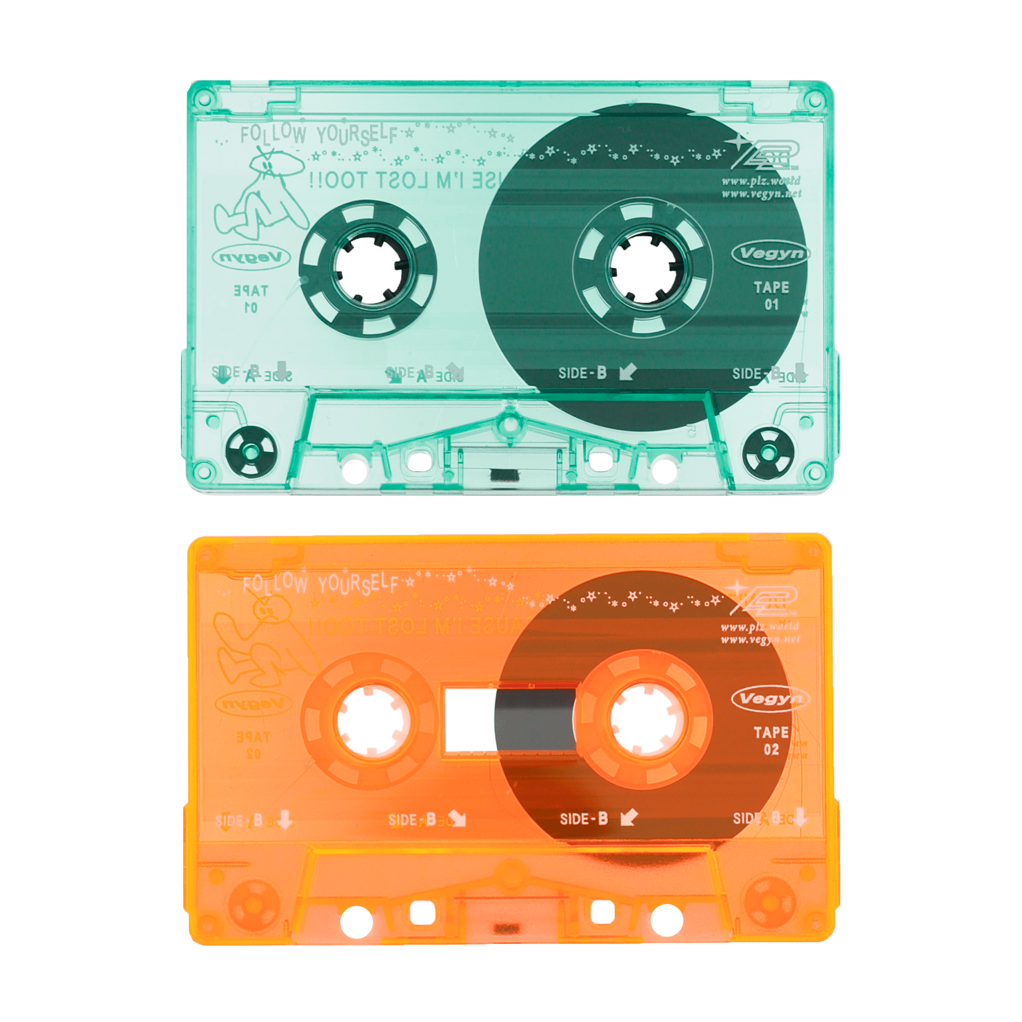 Vegyn - Don't Follow Me Cause I'm Lost Too! Cassette - PLZ Make It Ruins