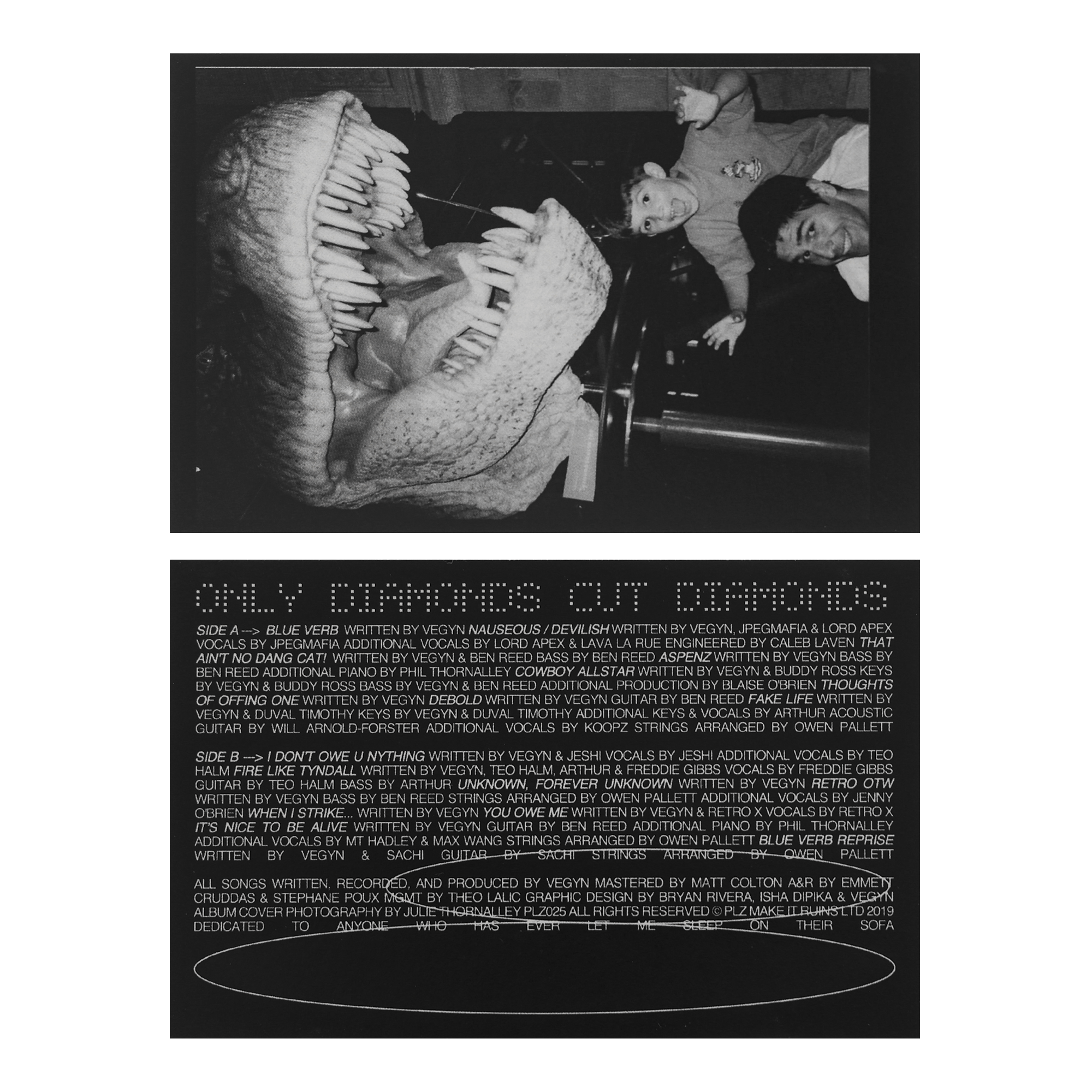 Only Diamonds Cut Diamonds - Limited Edition Cassette - PLZ Make It Ruins