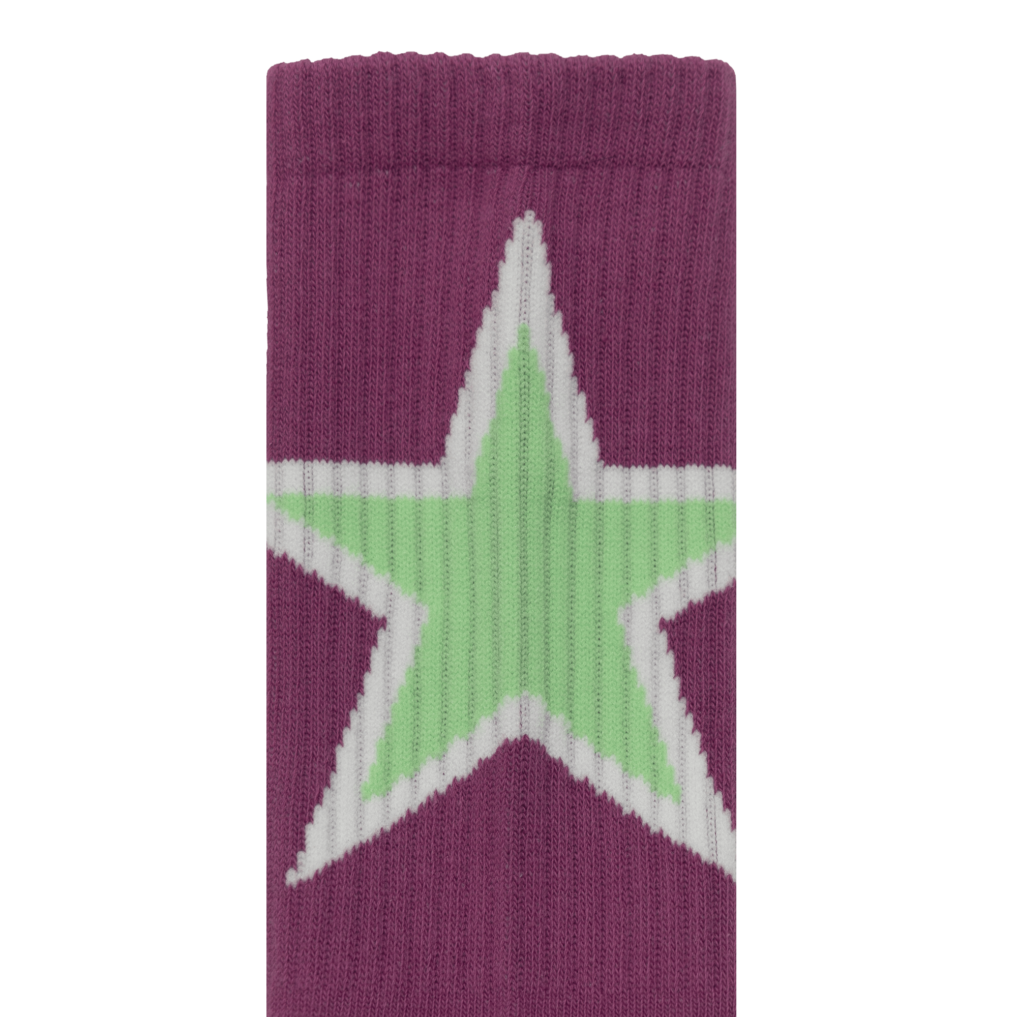 PLZ Star Socks - Purple - PLZ Make It Ruins