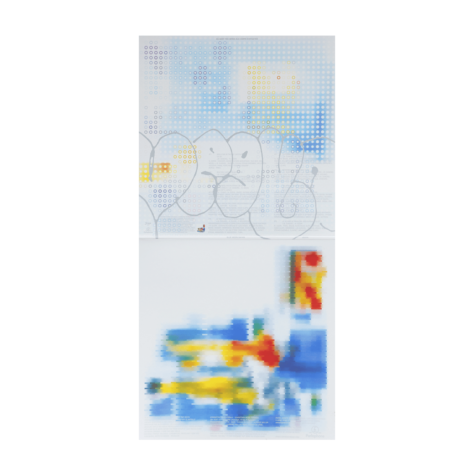 Vegyn x Air - Blue Moon Safari Black LP - PLZ Make It Ruins