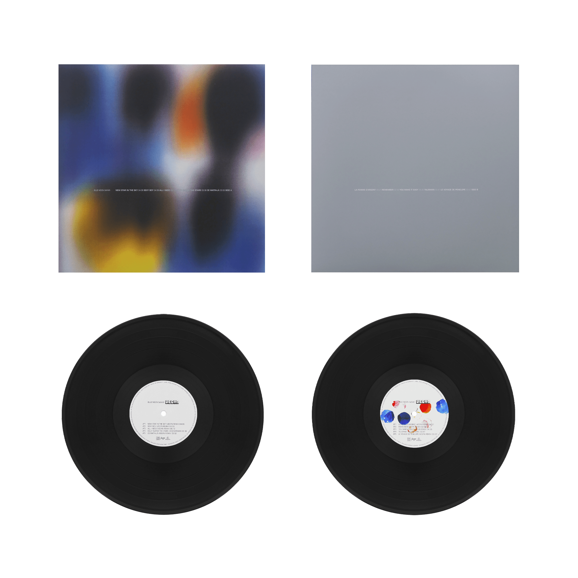 Vegyn x Air - Blue Moon Safari Black LP - PLZ Make It Ruins