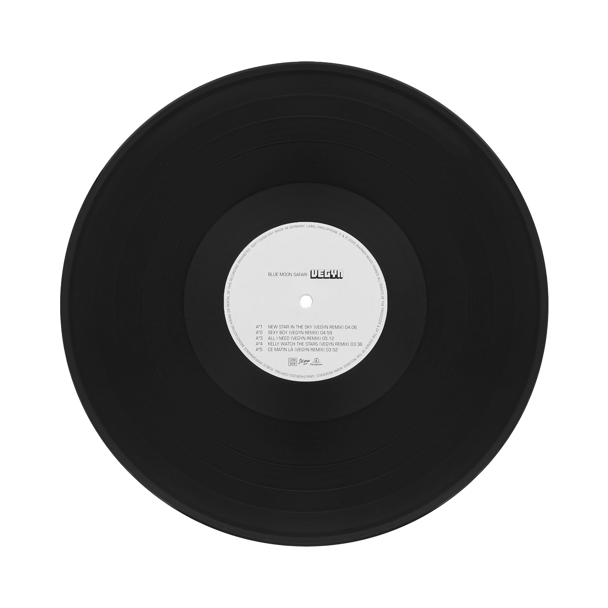 Vegyn x Air - Blue Moon Safari Black LP - PLZ Make It Ruins