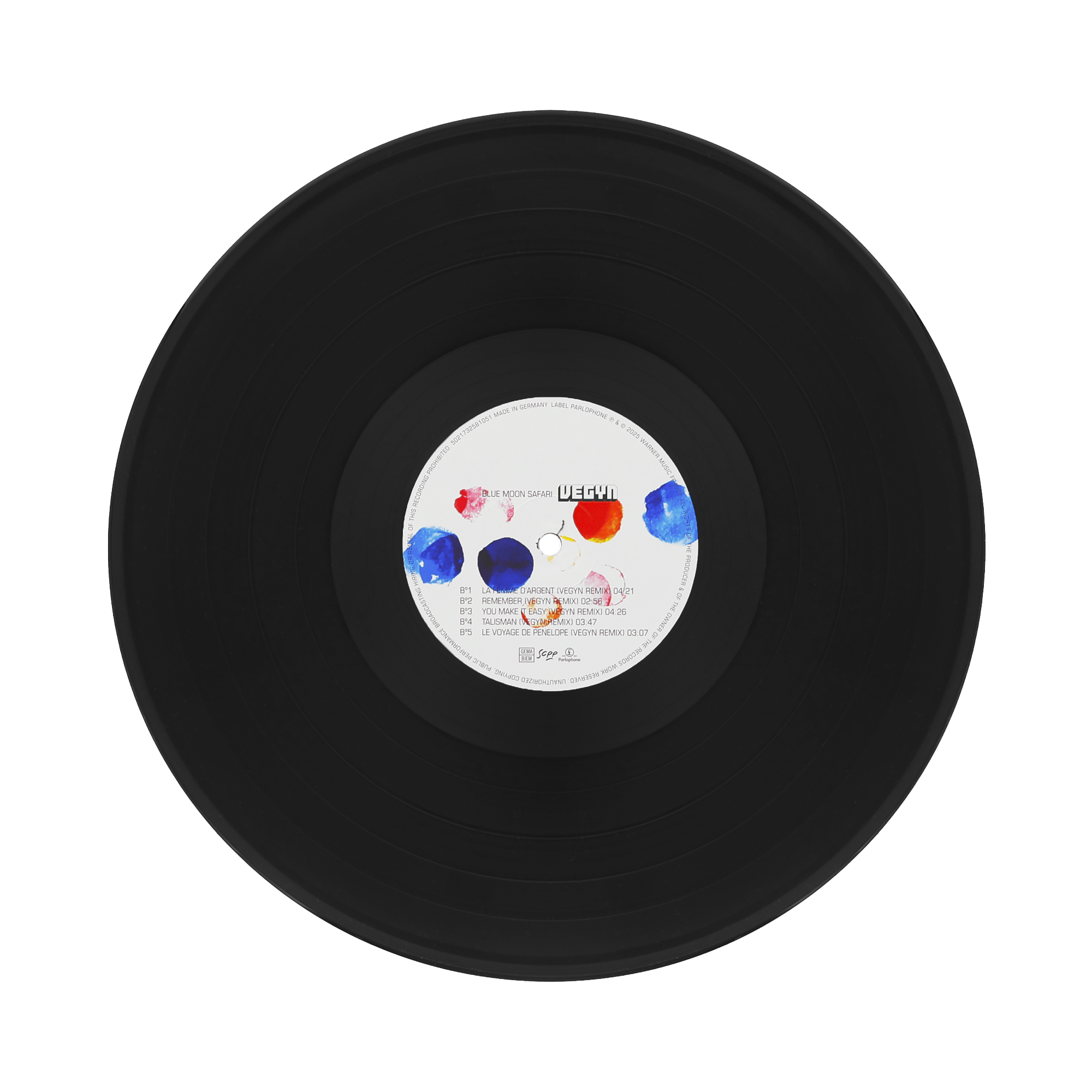 Vegyn x Air - Blue Moon Safari Black LP - PLZ Make It Ruins
