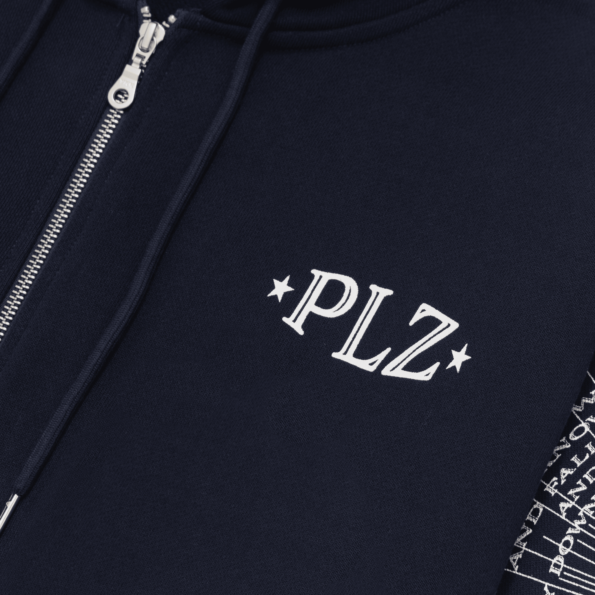 PLZ In - Hold - Out Zip Hoodie - PLZ Make It Ruins