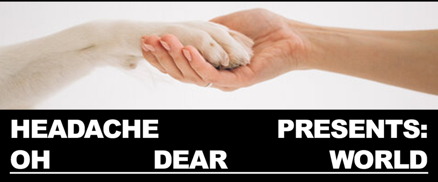 Headache Oh Dear World banner