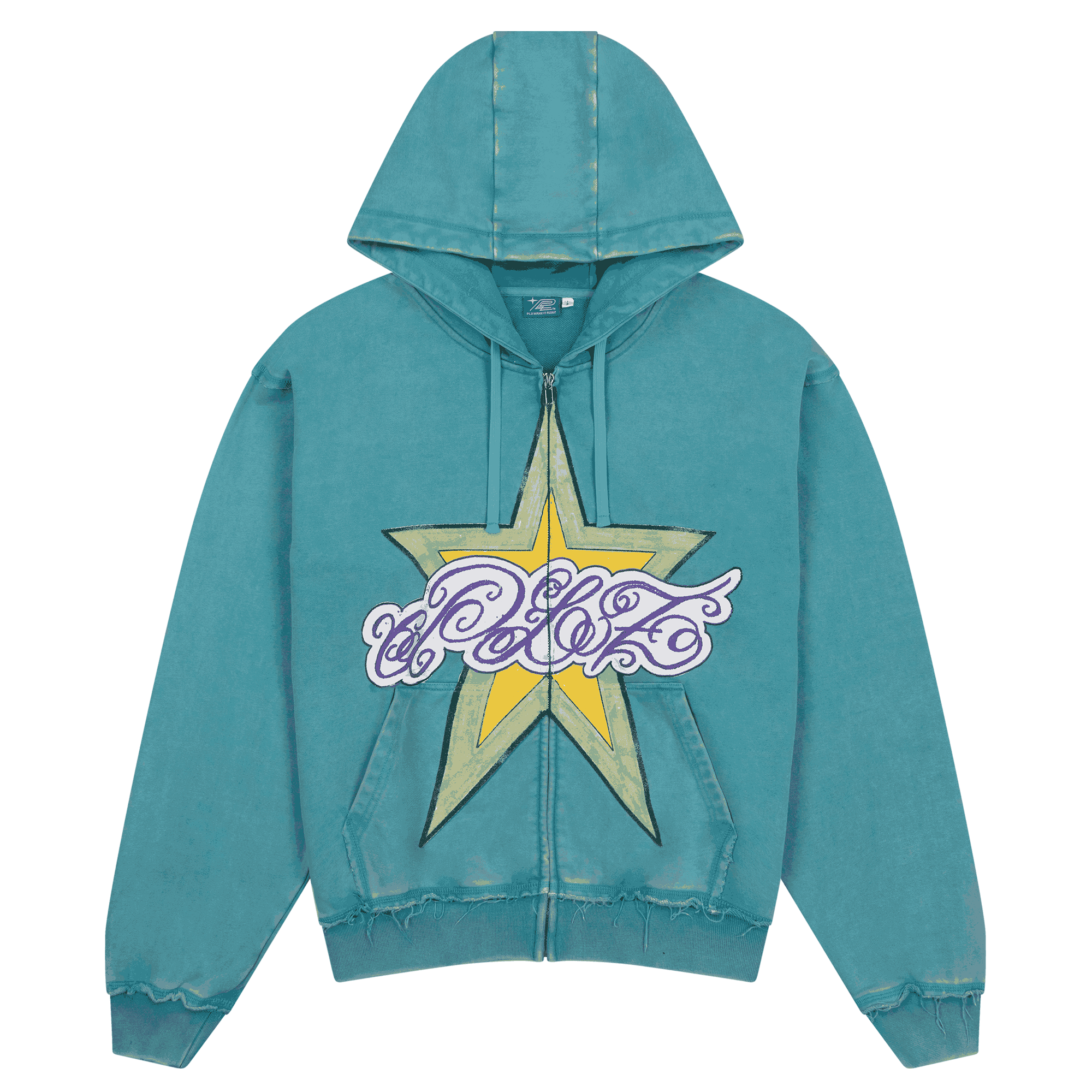 PLZ Script Star Hoodie