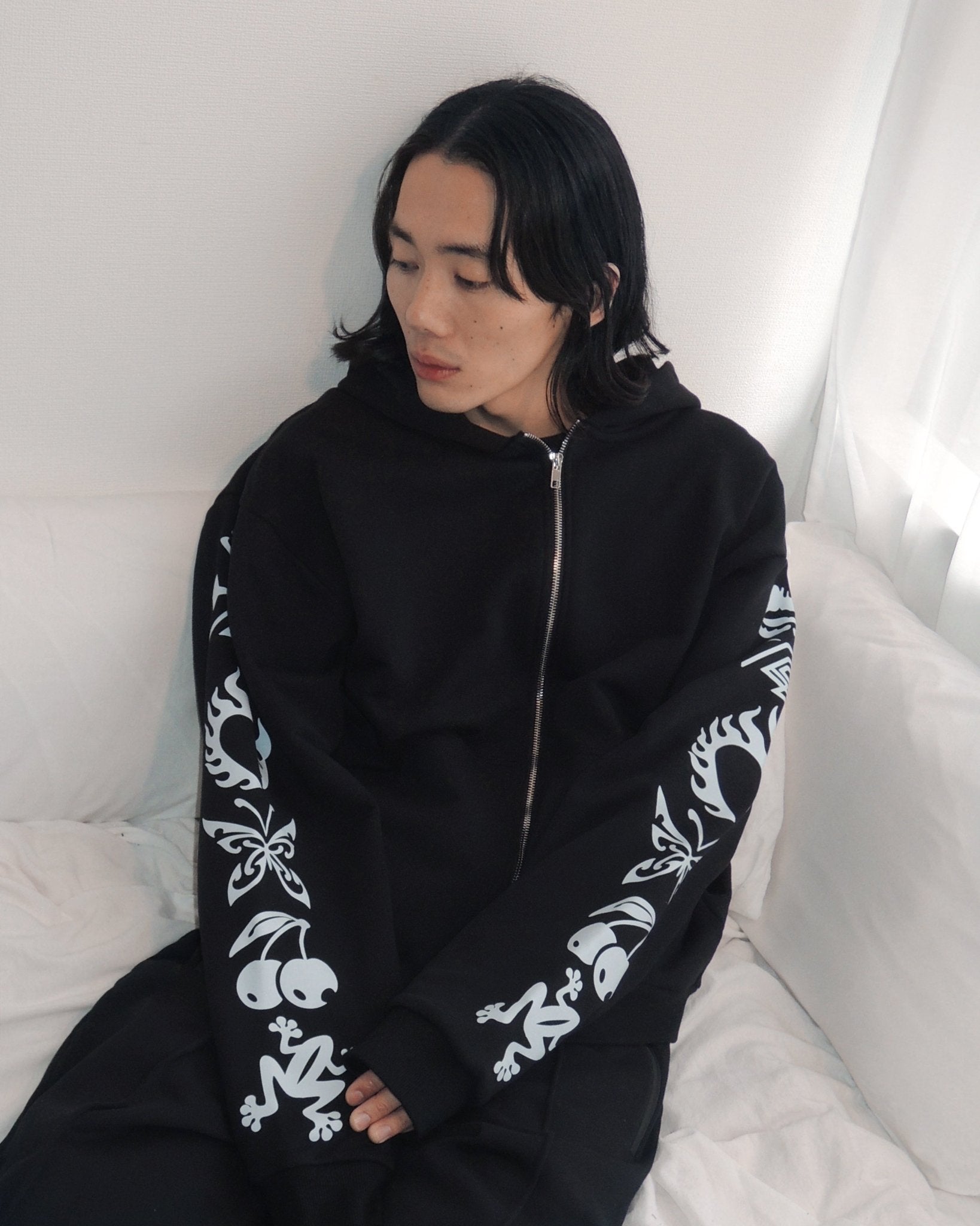 Elemental Zip - Up Hoodie - PLZ Make It Ruins