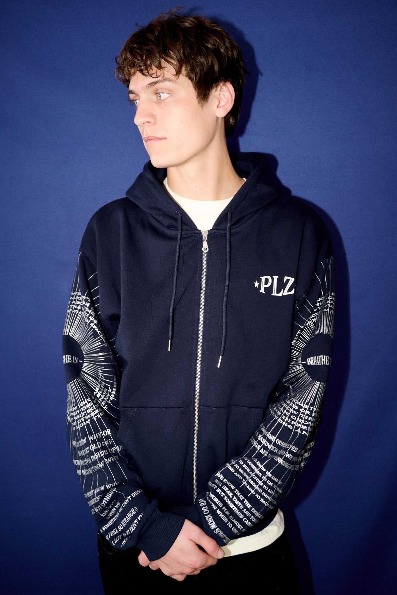 PLZ In - Hold - Out Zip Hoodie - PLZ Make It Ruins
