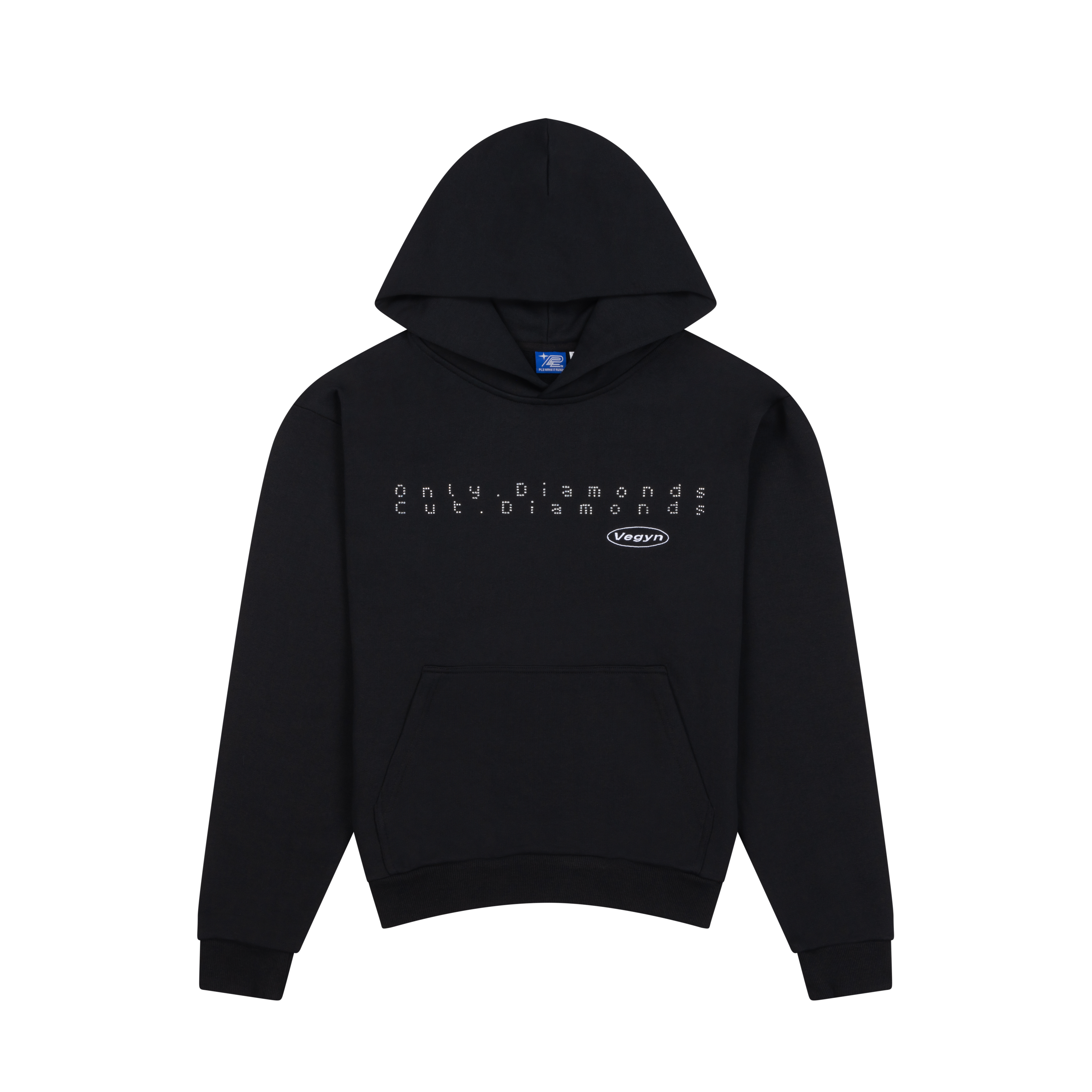 Vegyn - Only Diamonds Cut Diamonds Rhinestone Hoodie (Pre-Order)