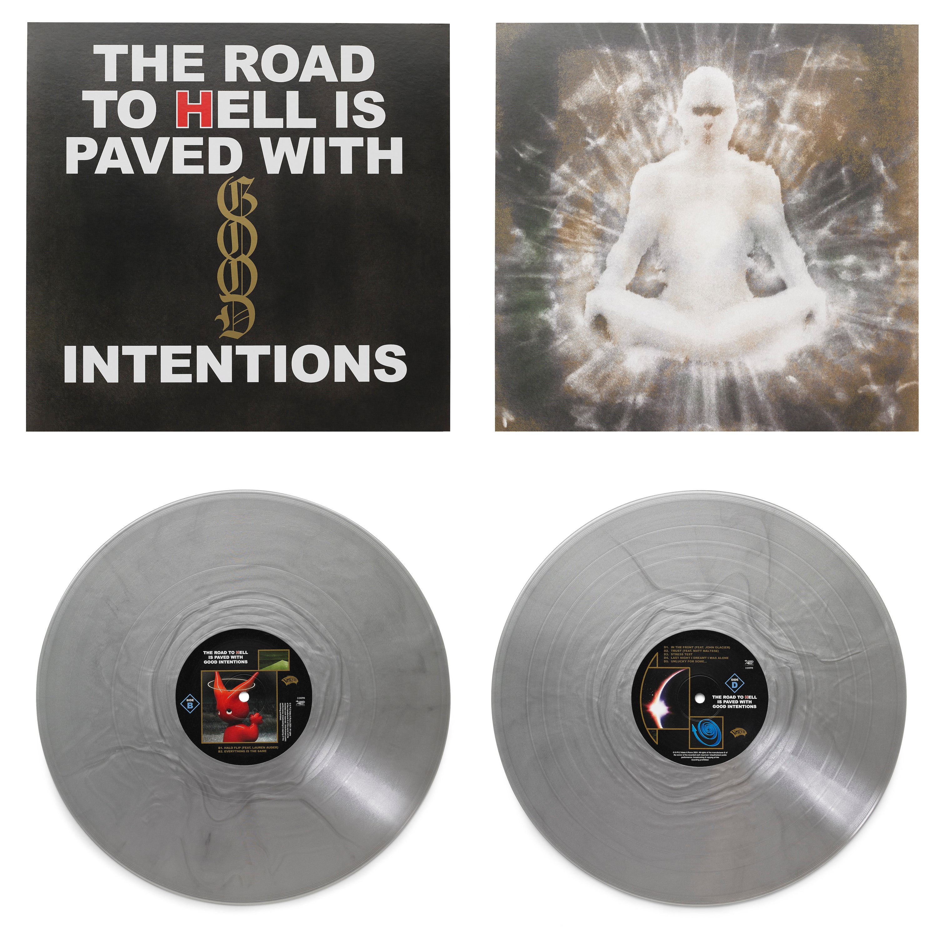 Vegyn - The Road To Hell Is Paved With Good Intentions - Silver 2LP 12Vinyl - Special Edition
