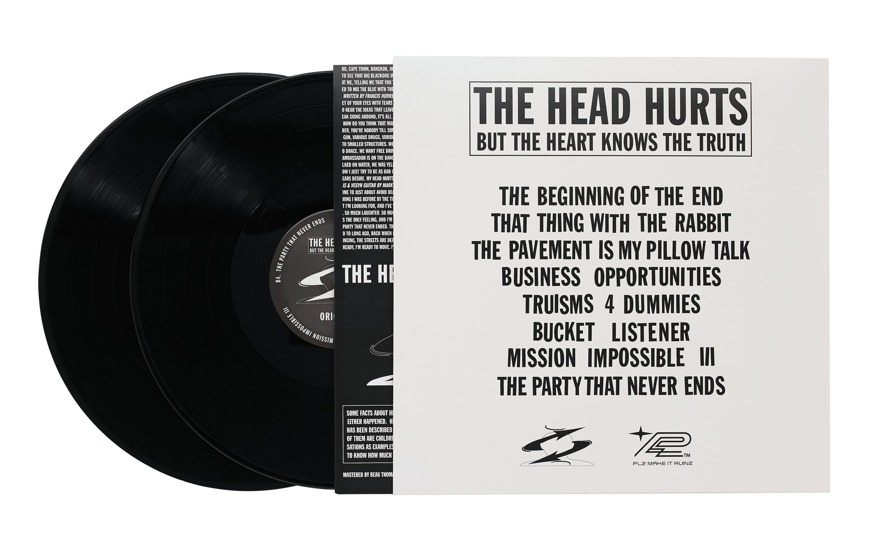 Headache - The Head Hurts but the Heart Knows the Truth 12" Vinyl (Pre-Order)