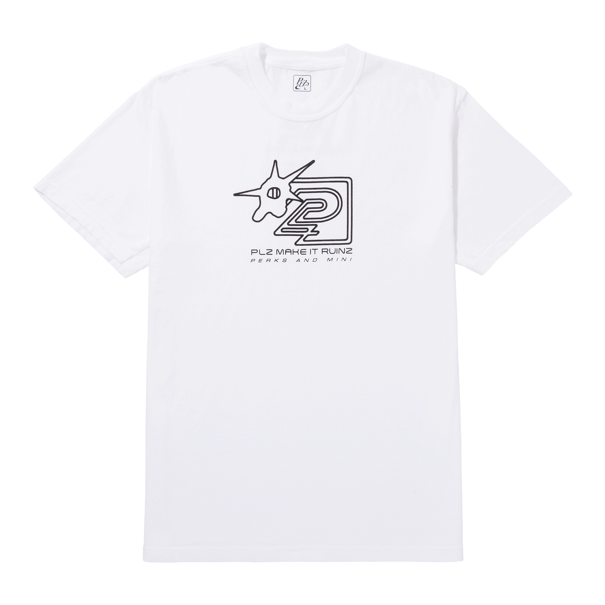 P.A.M. x PLZ T-Shirt / PLZ Make It Ruins
