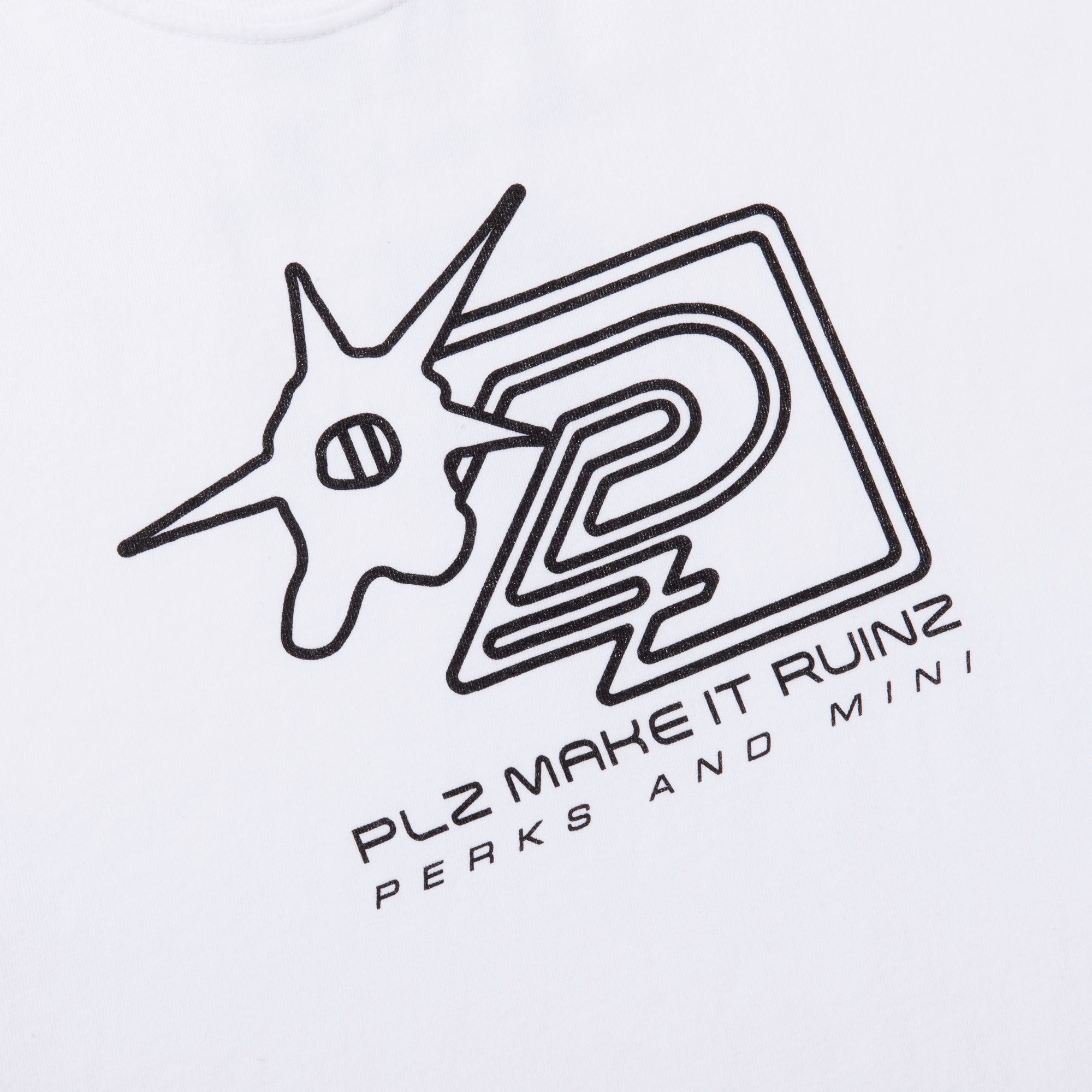 PAM x PLZ Tee - PLZ Make It Ruins