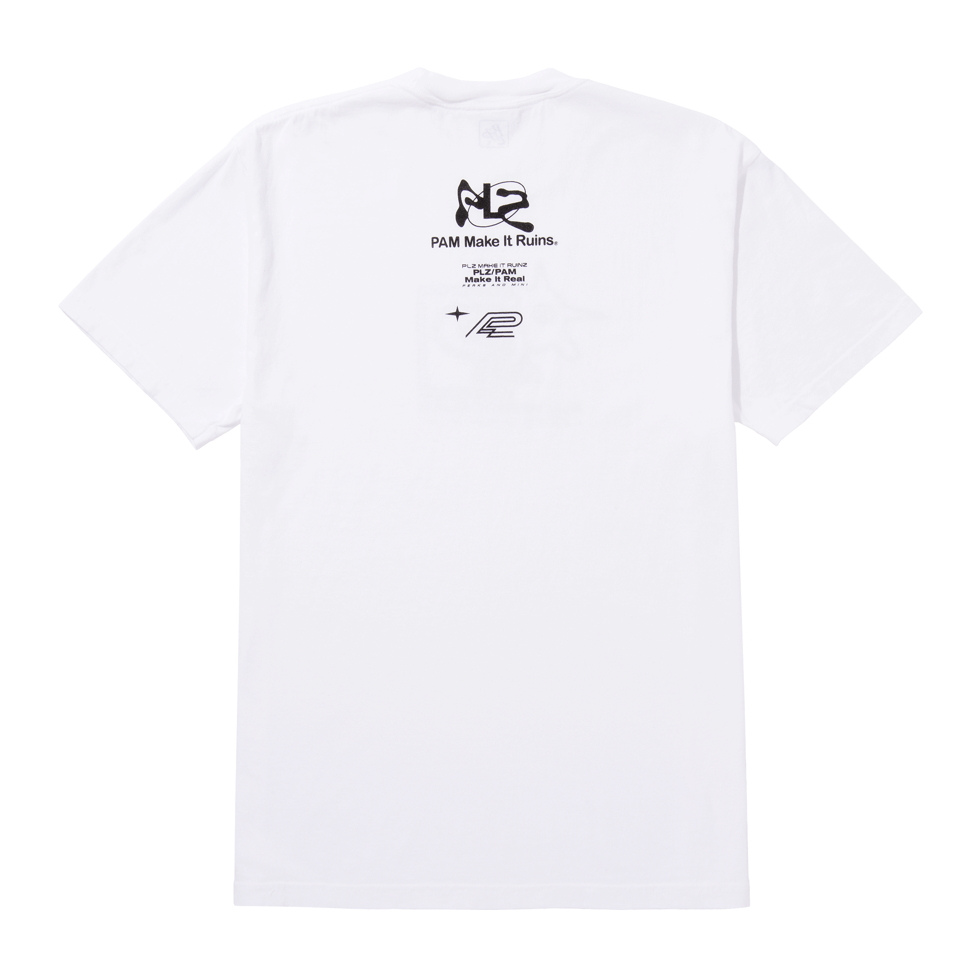 PAM x PLZ Tee - PLZ Make It Ruins