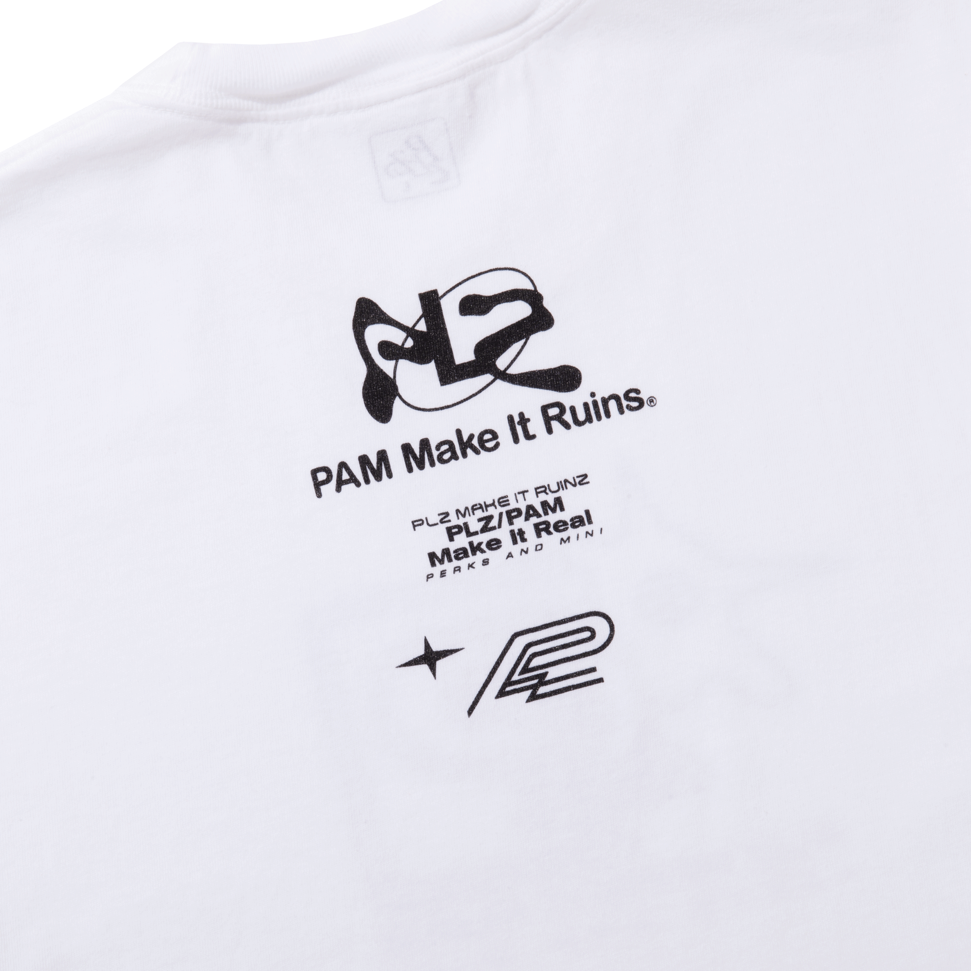 PAM x PLZ Tee - PLZ Make It Ruins