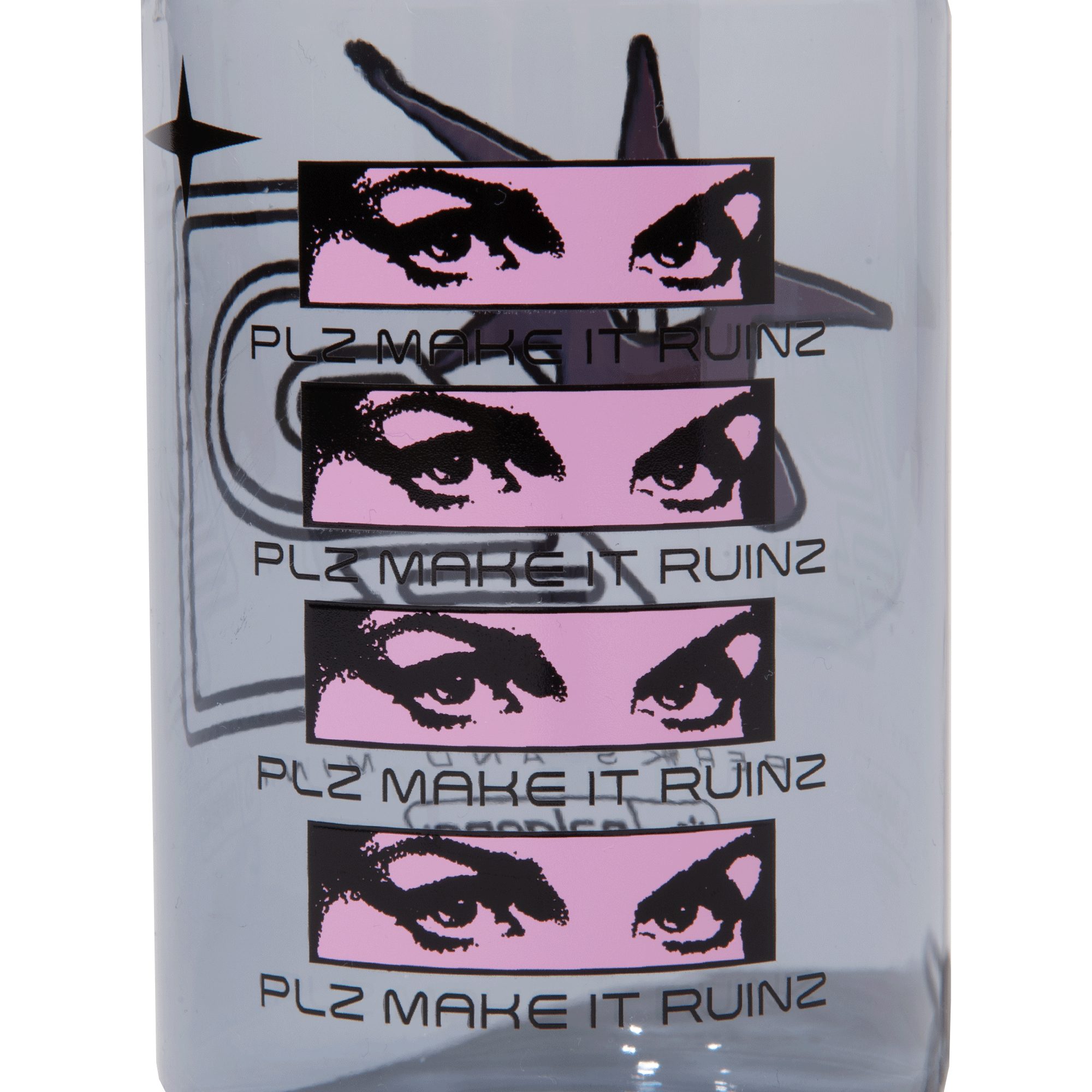 PAM x PLZ Bottle - PLZ Make It Ruins